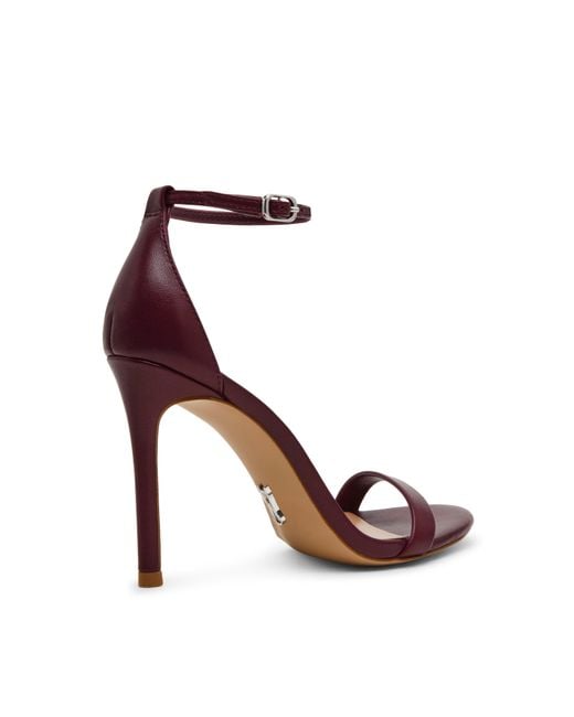 Steve Madden Brown Tecy Strapping Balanced Heel Heeled Sandals