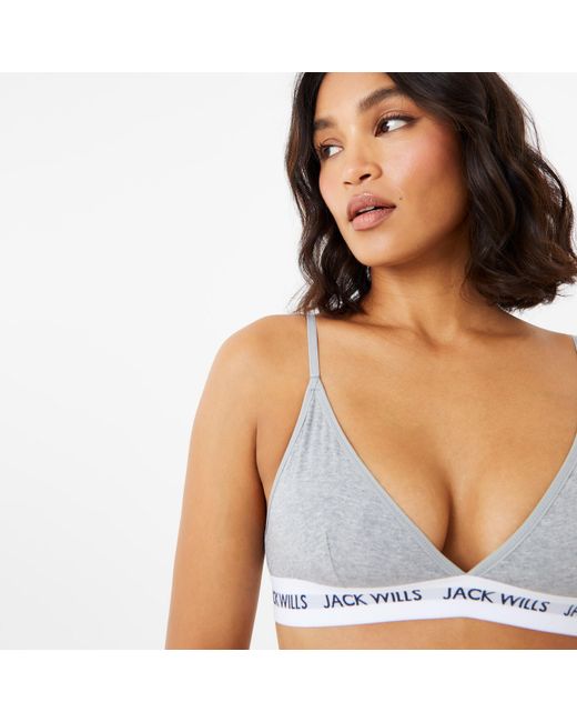 Jack Wills Brown Jack Biddstone Multipack Bralette 2 Pack