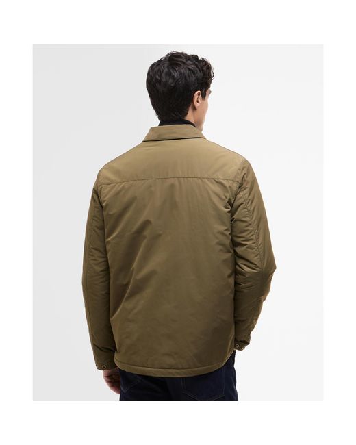 Barbour Green Ariel Overshirt for men