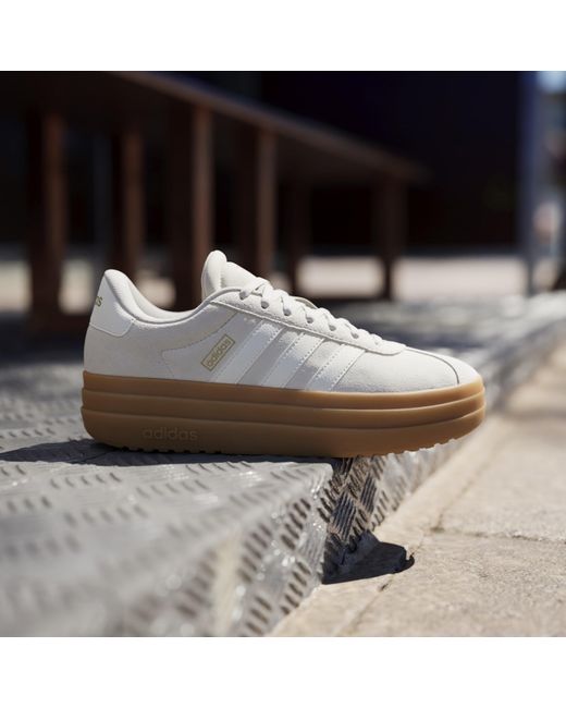 Adidas White Vl Court Bold Trainers