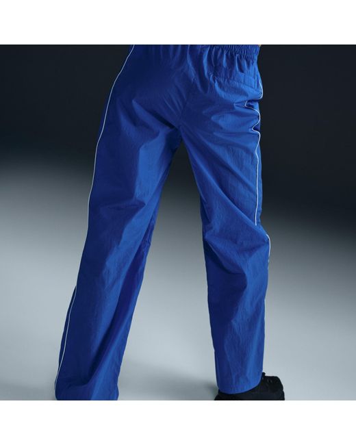 Nike Blue England Woven Tracksuit Bottoms