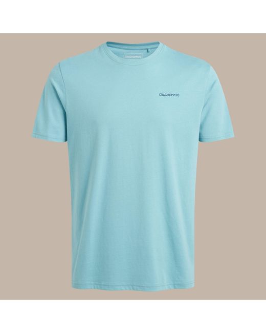 Craghoppers Blue Lucent Ii Travel T-Shirt for men