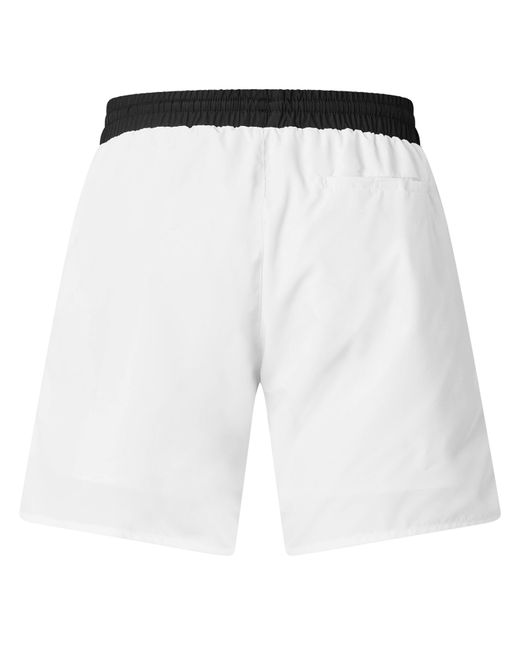 Boss White Sailfish Swim Shorts for men