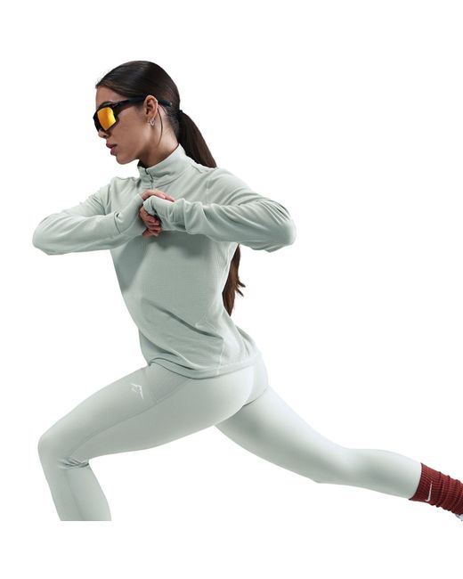 Nike Green Trail 7/8 Running Tights