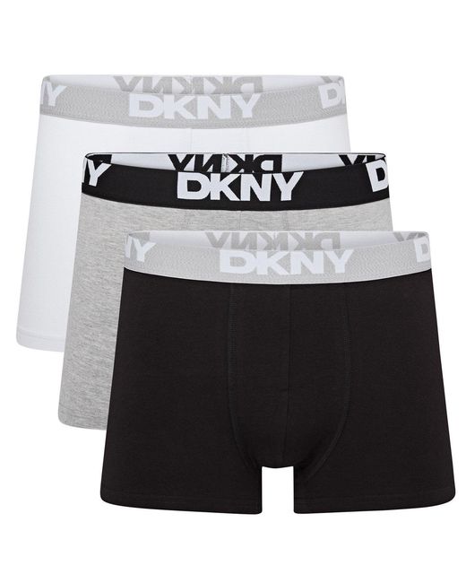 DKNY Black 3 Pack Boxer Short Seattle for men