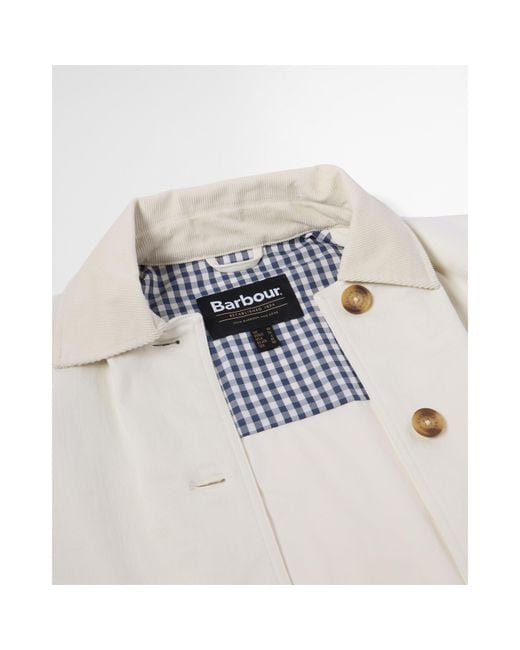 Barbour White Overshirt