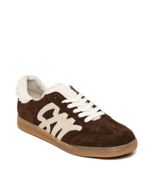 Steve Madden Brown Elora Low-Top Trainers