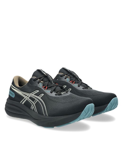 Asics Black Pulse 17 Gtx Off-Road Trail Running Shoes for men