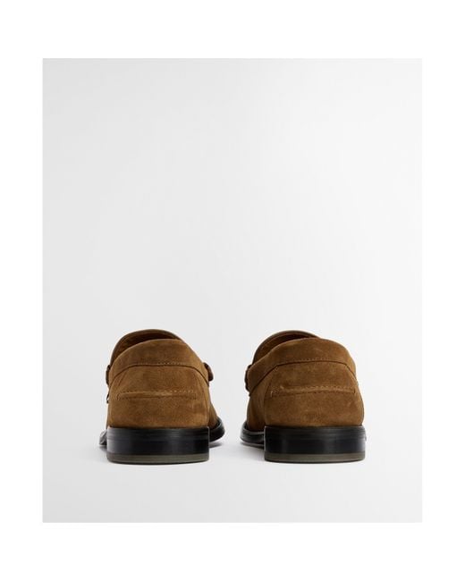 Barbour Brown Linford Loafer for men