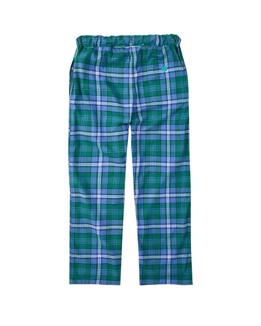 Lounge Blue Ladies Organic Brushed Cotton Lounge Trousers