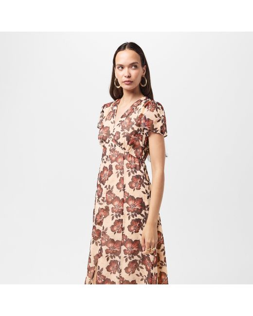 French Connection Pink Elyse A Line Dress