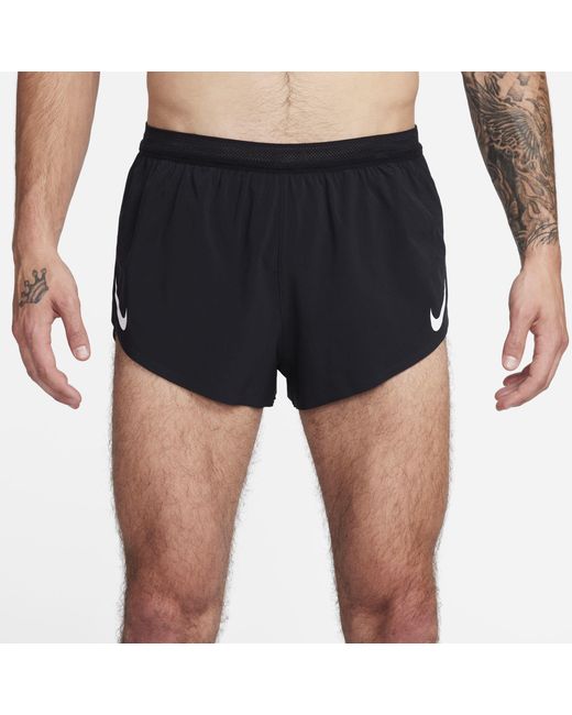 Nike Black Aeroswift 2-In-1 Shorts for men