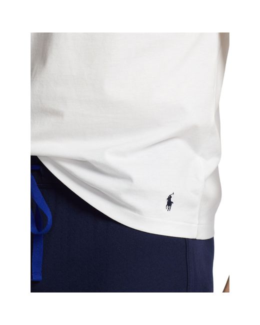 Polo Ralph Lauren White Box Logo T Shirt for men
