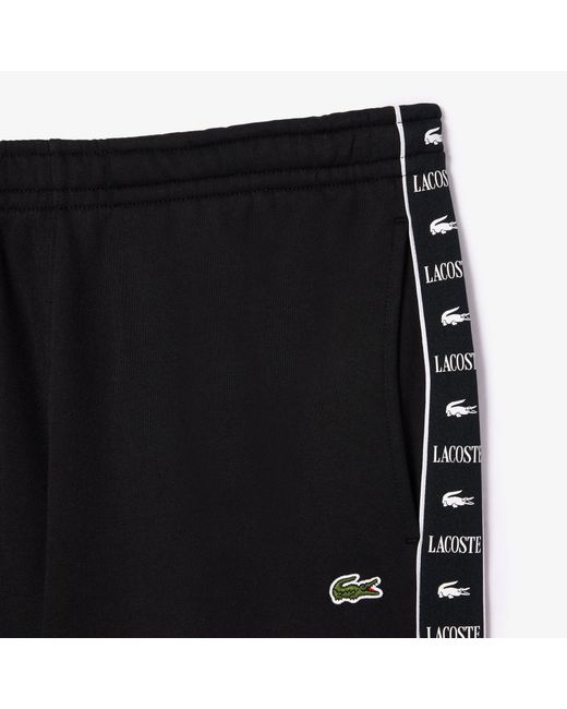 Lacoste Black Tsuit Trousers for men