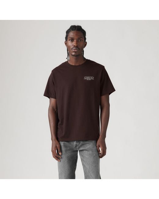 Levi's Purple Icon T-Shirt for men