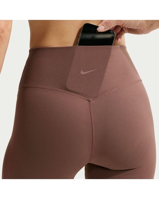 Nike Brown Performance Gym Legging
