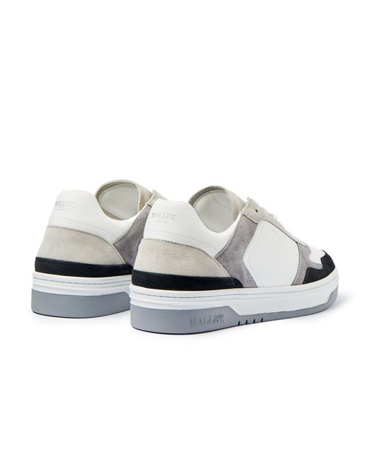 Mallet White Barnsley Low-Top Trainers for men