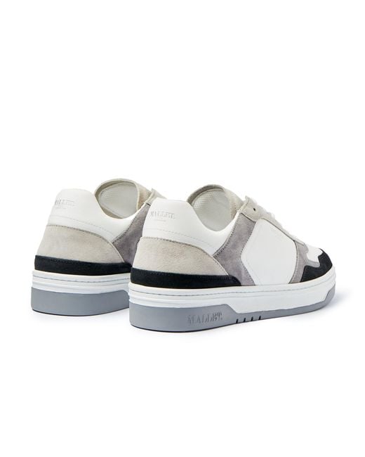 Mallet White Barnsley Low-Top Trainers for men