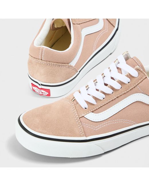 Vans Pink Adults Old Skool Color Theory Marmalade Canvas Low Trainers