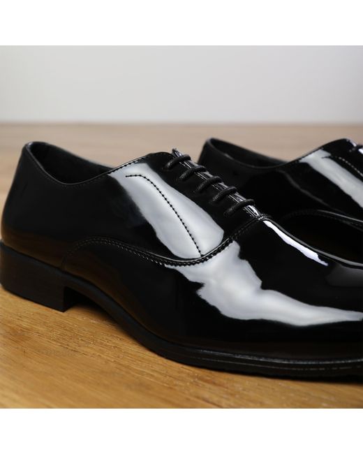 Where's That From Black Wheres Oxford Lace Up Formal Classic Dress Shoe for men
