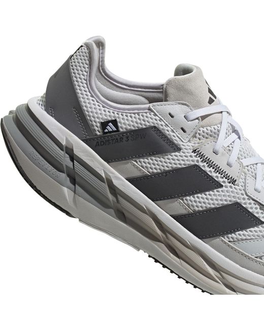 Adidas Gray Adistar 3 Sportswear Shoes for men