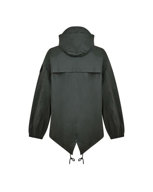 Jacket Gray Elements Rain Anorak for men