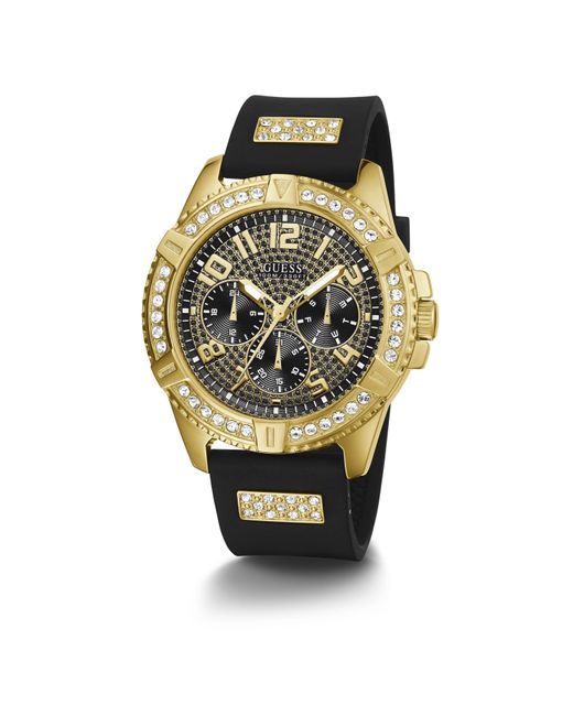 Guess Metallic Gents Watch With Strap for men