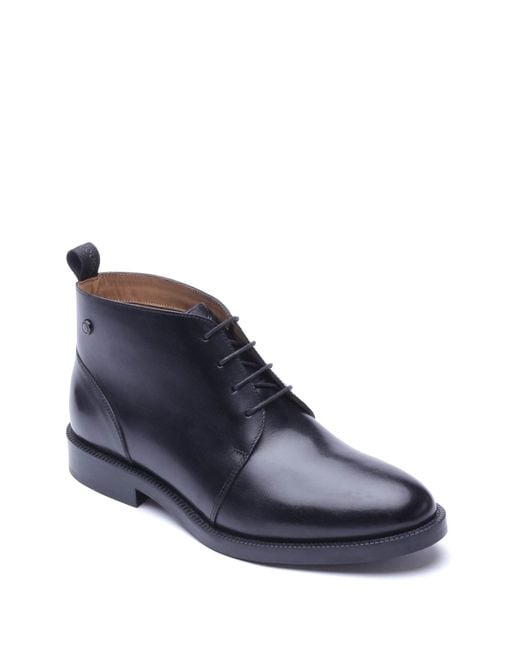 Base London Black Marco Chukka Boot for men