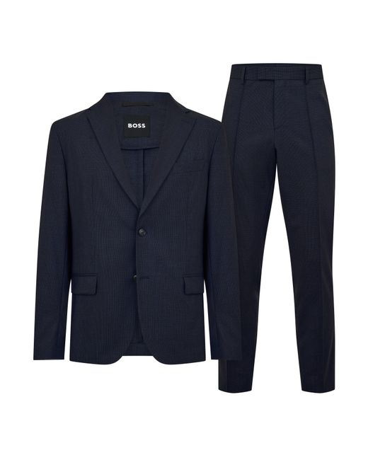 Boss Blue P-Hanry-2Pcs-Pk-253 10235580 0 Suit for men