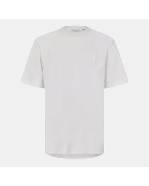 Daily Paper White Circle Regular Fit T-Shirt for men