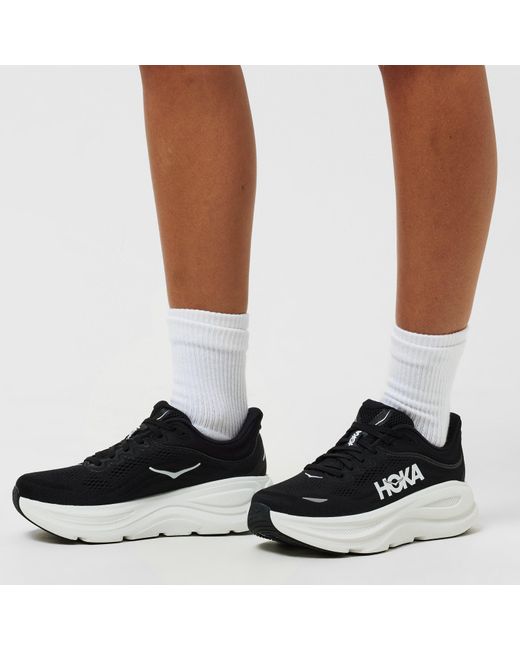 Hoka One One Black Bondi 9 Running Trainers