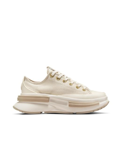 Converse White Run Star Legacy Platform Trainers