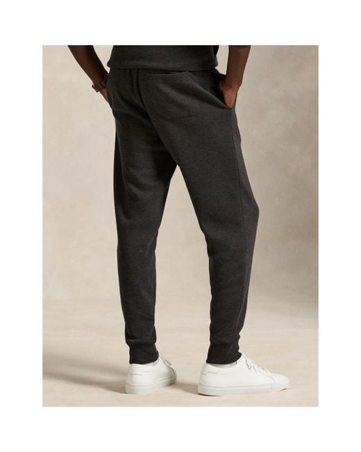 Polo Ralph Lauren Gray Luxetech Closed Hem Fleece Joggers for men