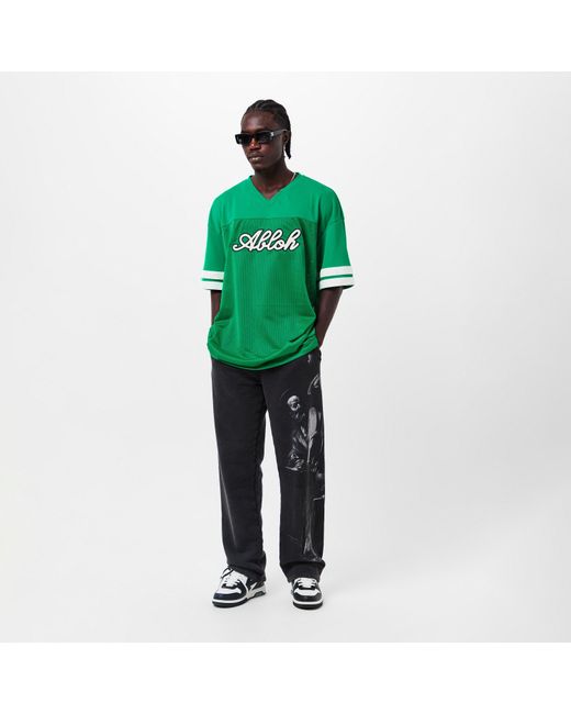 Off-White c/o Virgil Abloh Green Regular Fit T-Shirt for men
