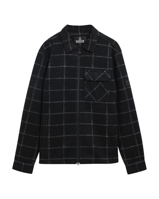 Barbour Black B.Int Payne Fleece Sn64 for men