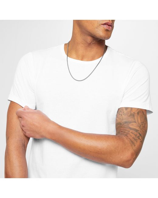 Lonsdale White Single T Shirt for men