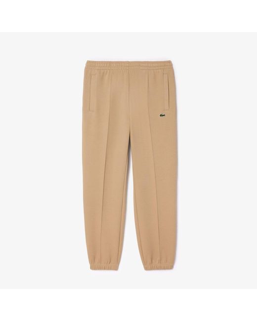 Lacoste Natural Regular Fit Piqué Sweatpants for men