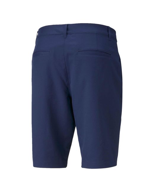 PUMA Blue Tech Golf Shorts for men