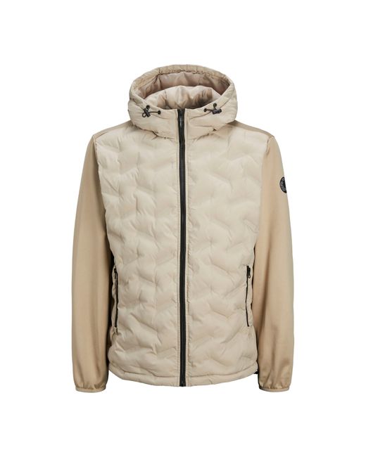 Jack & Jones Natural Lightweight Hybrid Jacket for men