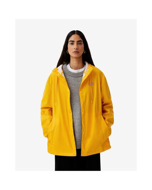 Hunter Metallic Izzy Short Weather-Resistant Rain Anorak