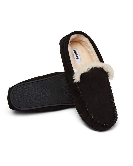 DKNY Black Slippers Electra for men