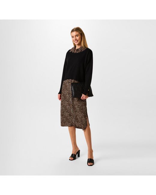 Biba Black 2In1 Jumper Dress