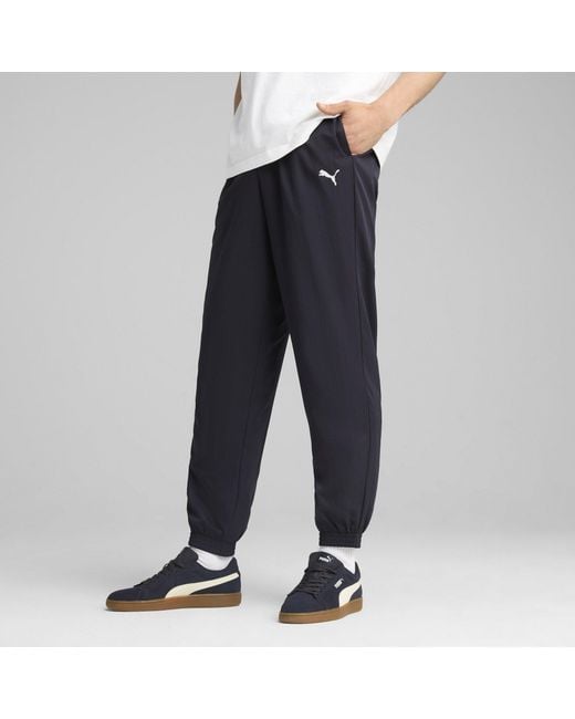 PUMA Blue Ess Woven Pants Cl Jogger for men