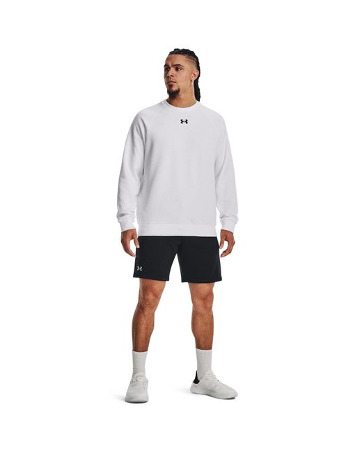 Under Armour Blue Ua Rival Fleece Shorts for men