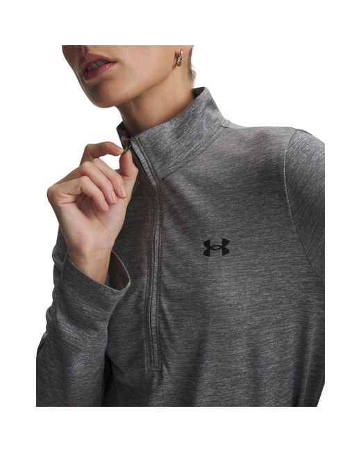 Under Armour Gray Tech Half Zip Top