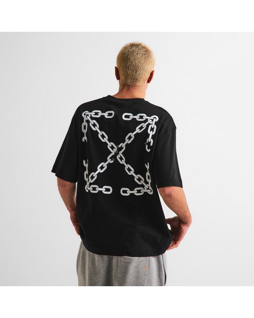 Off-White c/o Virgil Abloh Black Off T Shirt for men