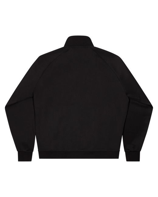 No Fear Black Slim Tracksuit Zip-Up Top for men