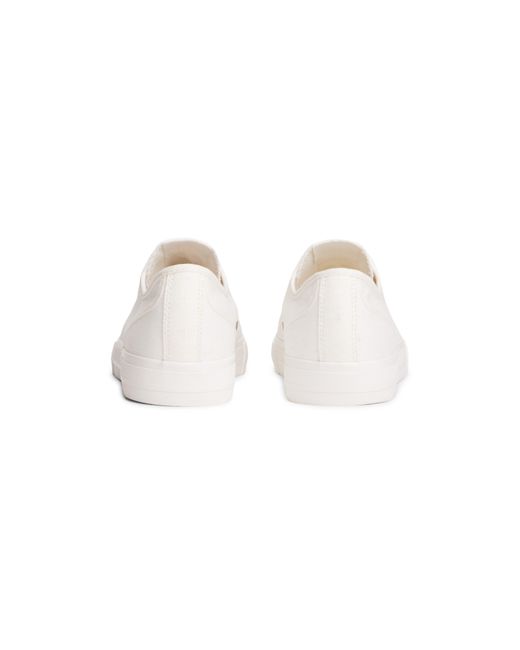 Tommy Hilfiger White Canvas Trainers for men