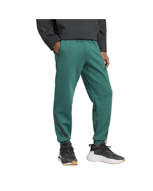 Adidas Green Z.N.E. Tracksuit Bottoms for men