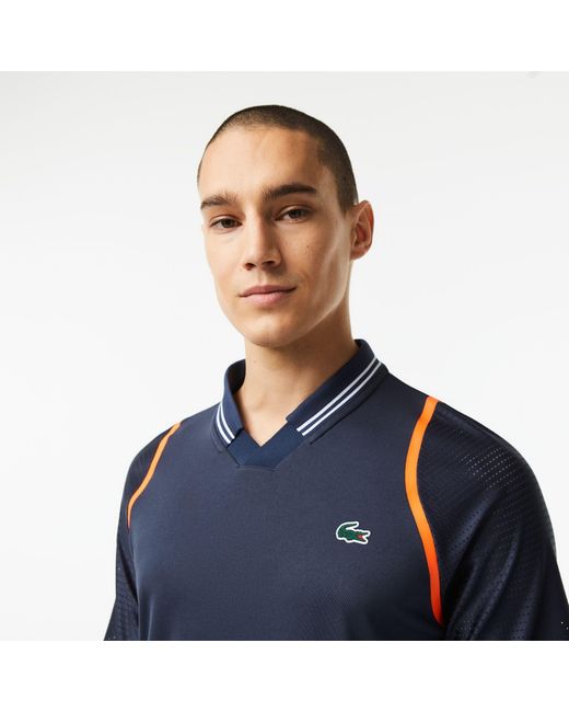 Lacoste Blue Sht Sleeved for men